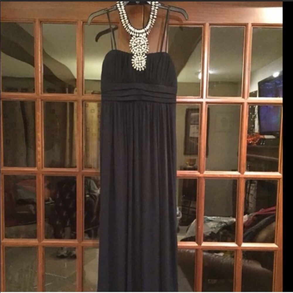 Navy Formal Dress / Ball Gown